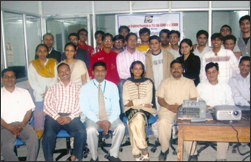 Prolific Team with college staff and participants